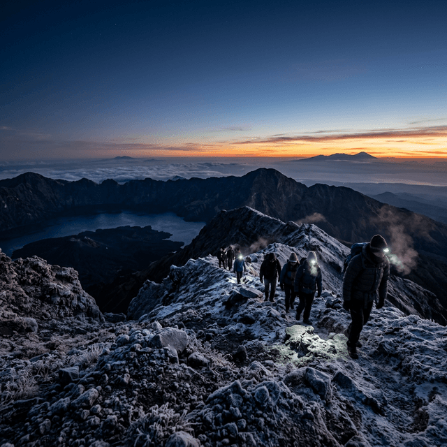 Rinjani Sunset